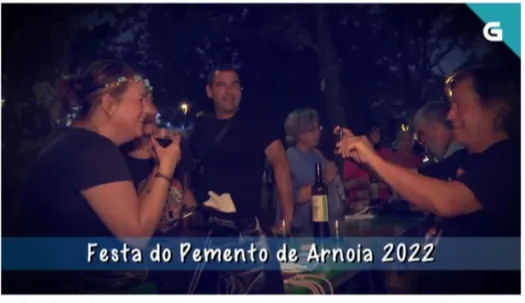 É hora de festa, pementos de arnoia